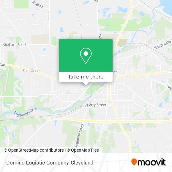 Domino Logistic Company map