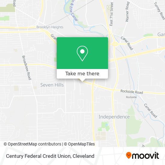 Century Federal Credit Union map