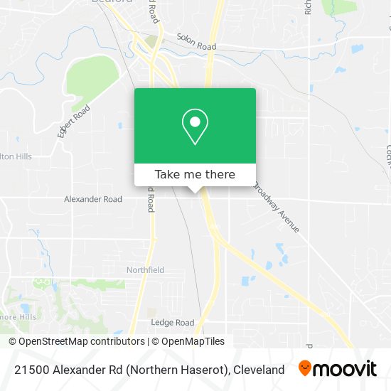 21500 Alexander Rd (Northern Haserot) map