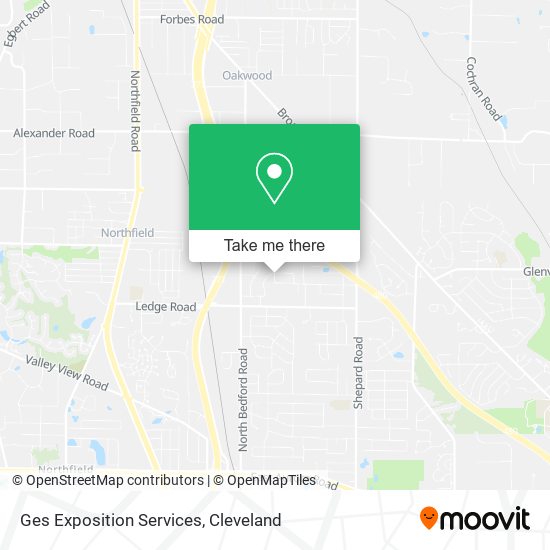 Ges Exposition Services map