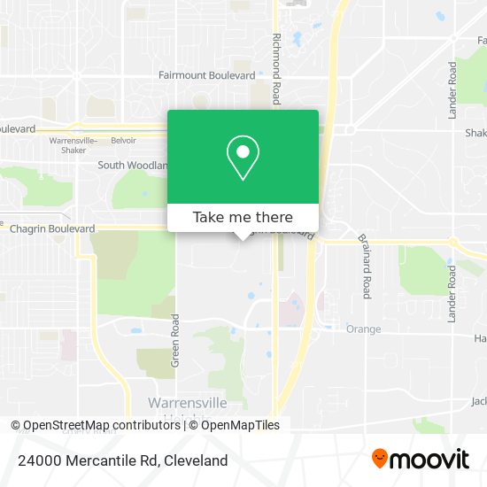 24000 Mercantile Rd map