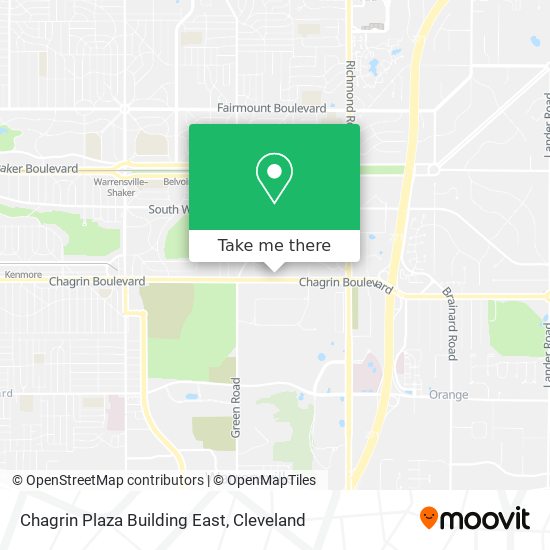 Chagrin Plaza Building East map