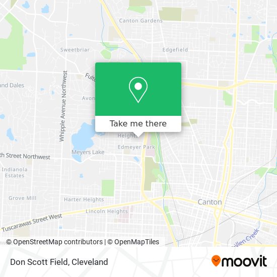 Mapa de Don Scott Field