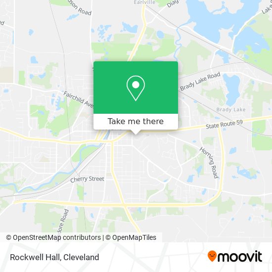 Mapa de Rockwell Hall
