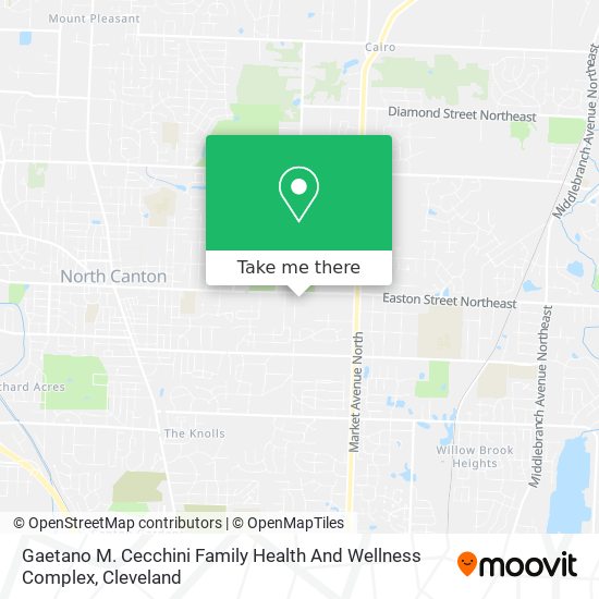 Mapa de Gaetano M. Cecchini Family Health And Wellness Complex