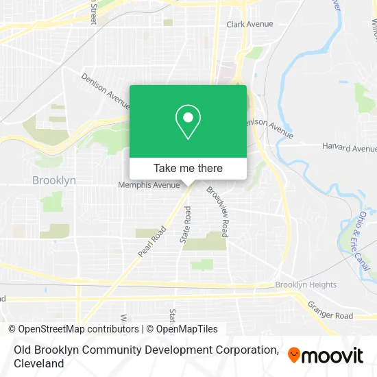 Old Brooklyn Community Development Corporation map