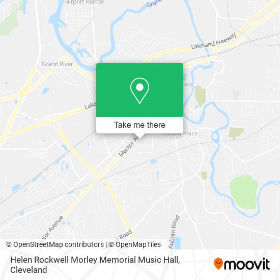 Mapa de Helen Rockwell Morley Memorial Music Hall
