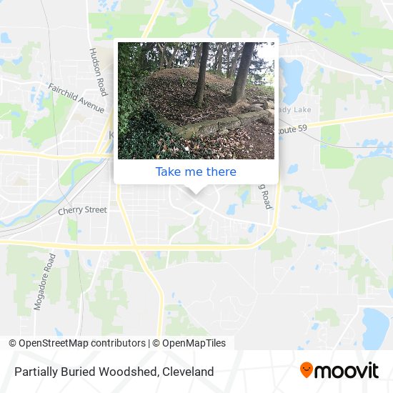 Mapa de Partially Buried Woodshed