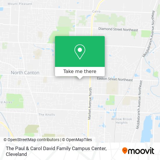 Mapa de The Paul & Carol David Family Campus Center