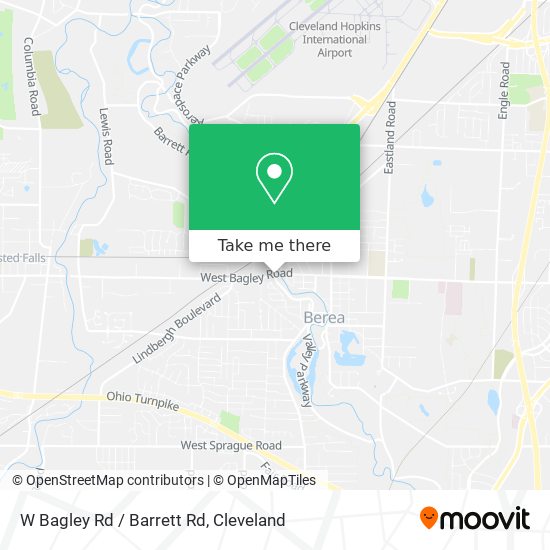 W Bagley Rd / Barrett Rd map