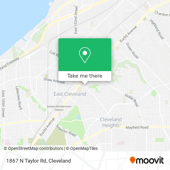 Mapa de 1867 N Taylor Rd