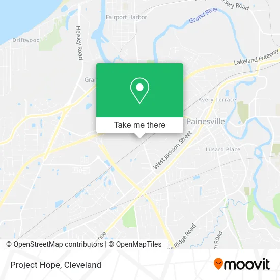 Project Hope map