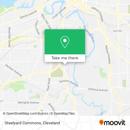 Steelyard Commons map