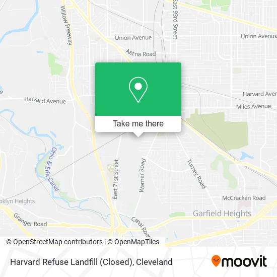 Mapa de Harvard Refuse Landfill (Closed)