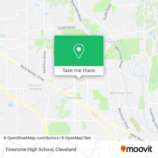 Firestone High School map