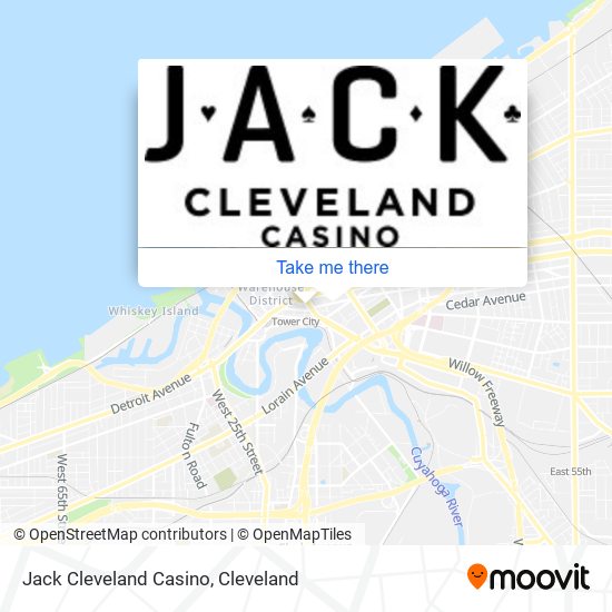 Jack Cleveland Casino map