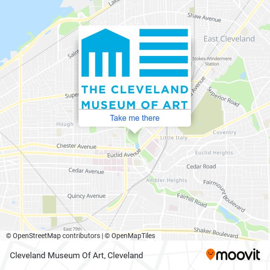 Cleveland Museum Of Art map