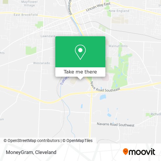 MoneyGram map