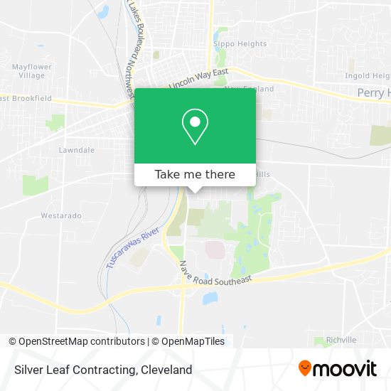 Silver Leaf Contracting map