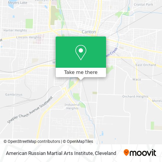 Mapa de American Russian Martial Arts Institute