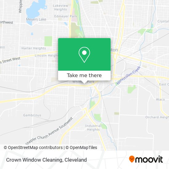 Crown Window Cleaning map