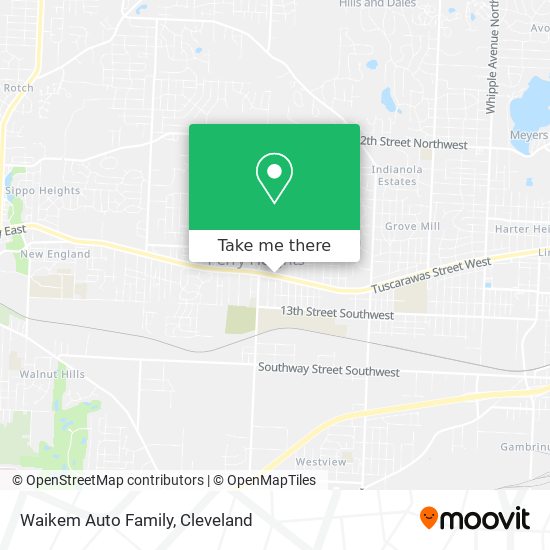Waikem Auto Family map