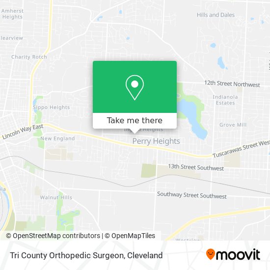 Mapa de Tri County Orthopedic Surgeon
