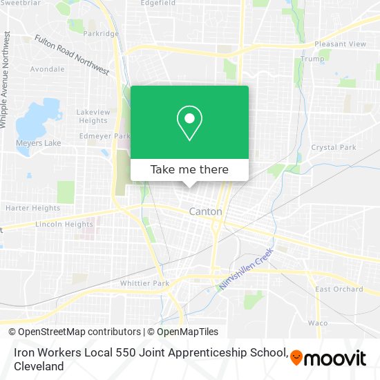 Mapa de Iron Workers Local 550 Joint Apprenticeship School