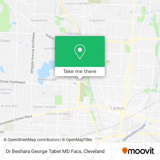 Dr Beshara George Tabet MD Facs map