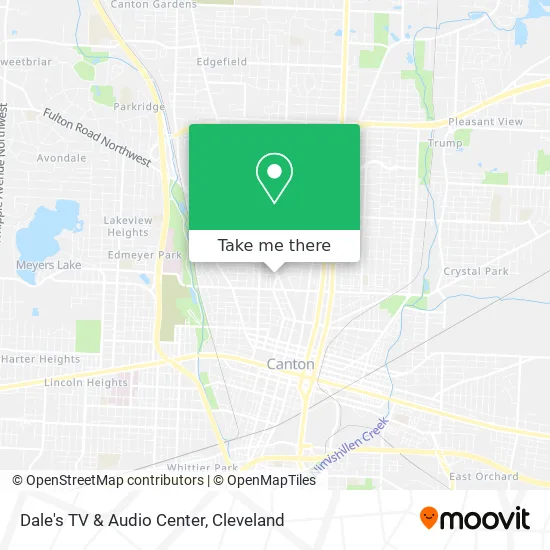 Dale's TV & Audio Center map