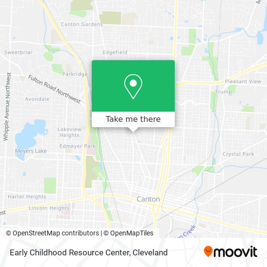 Mapa de Early Childhood Resource Center