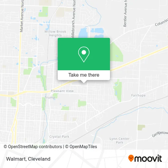 Walmart map
