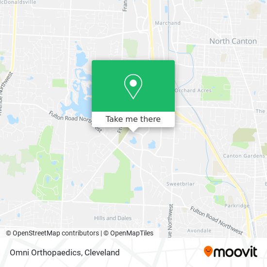 Omni Orthopaedics map
