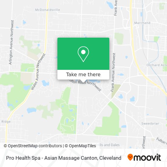 Mapa de Pro Health Spa - Asian Massage Canton