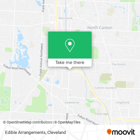 Edible Arrangements map