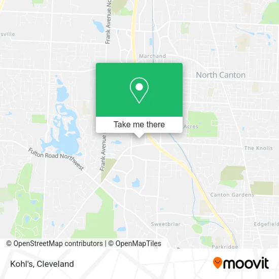 Kohl's map