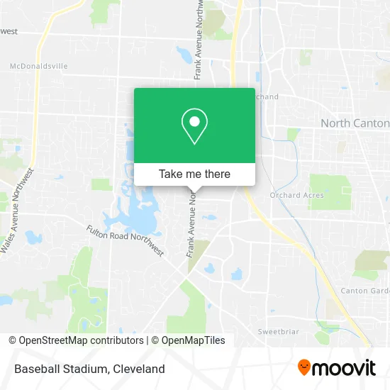 Baseball Stadium map