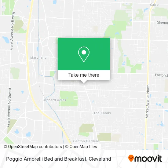 Poggio Amorelli Bed and Breakfast map