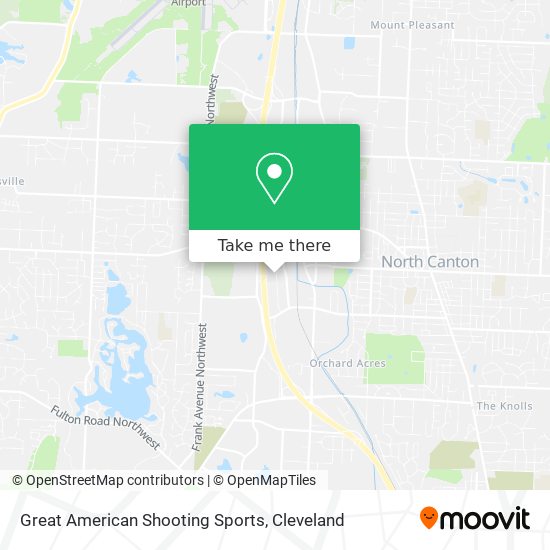 Mapa de Great American Shooting Sports