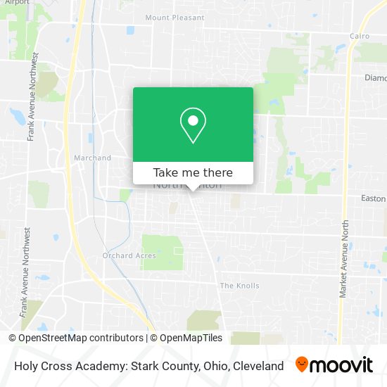 Mapa de Holy Cross Academy: Stark County, Ohio