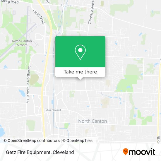 Getz Fire Equipment map