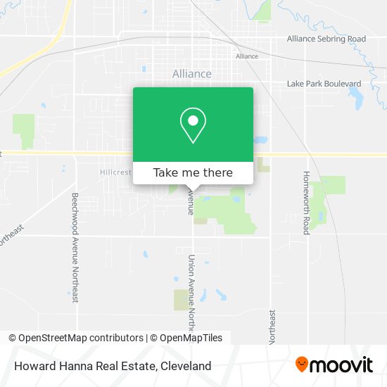 Mapa de Howard Hanna Real Estate
