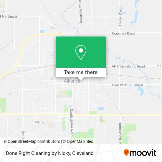 Done Right Cleaning by Nicky map