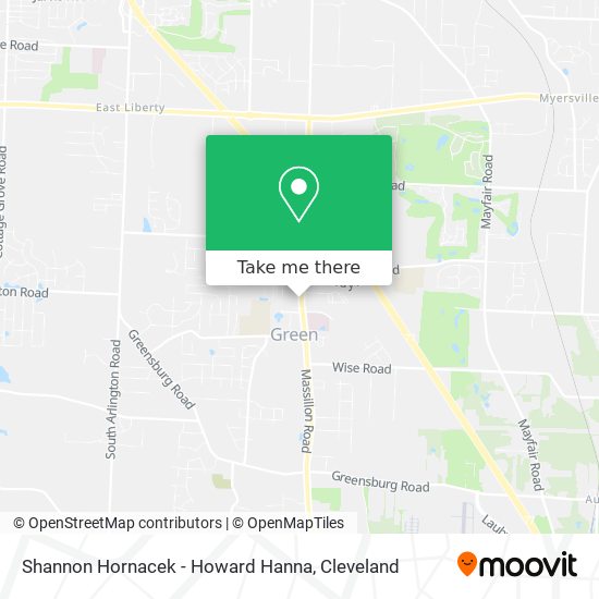 Shannon Hornacek - Howard Hanna map