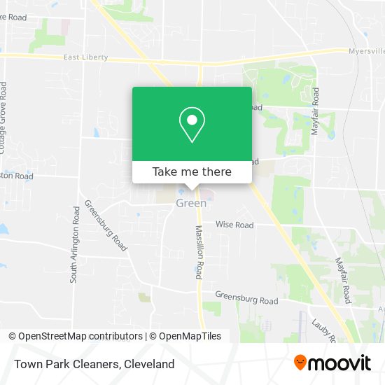 Mapa de Town Park Cleaners