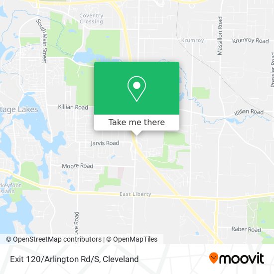 Mapa de Exit 120/Arlington Rd/S