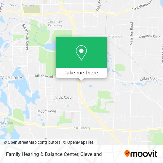 Family Hearing & Balance Center map