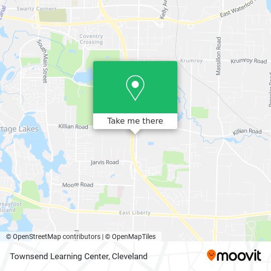 Townsend Learning Center map