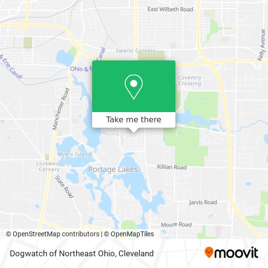 Mapa de Dogwatch of Northeast Ohio