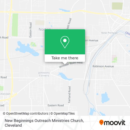 New Beginnings Outreach Ministries Church map